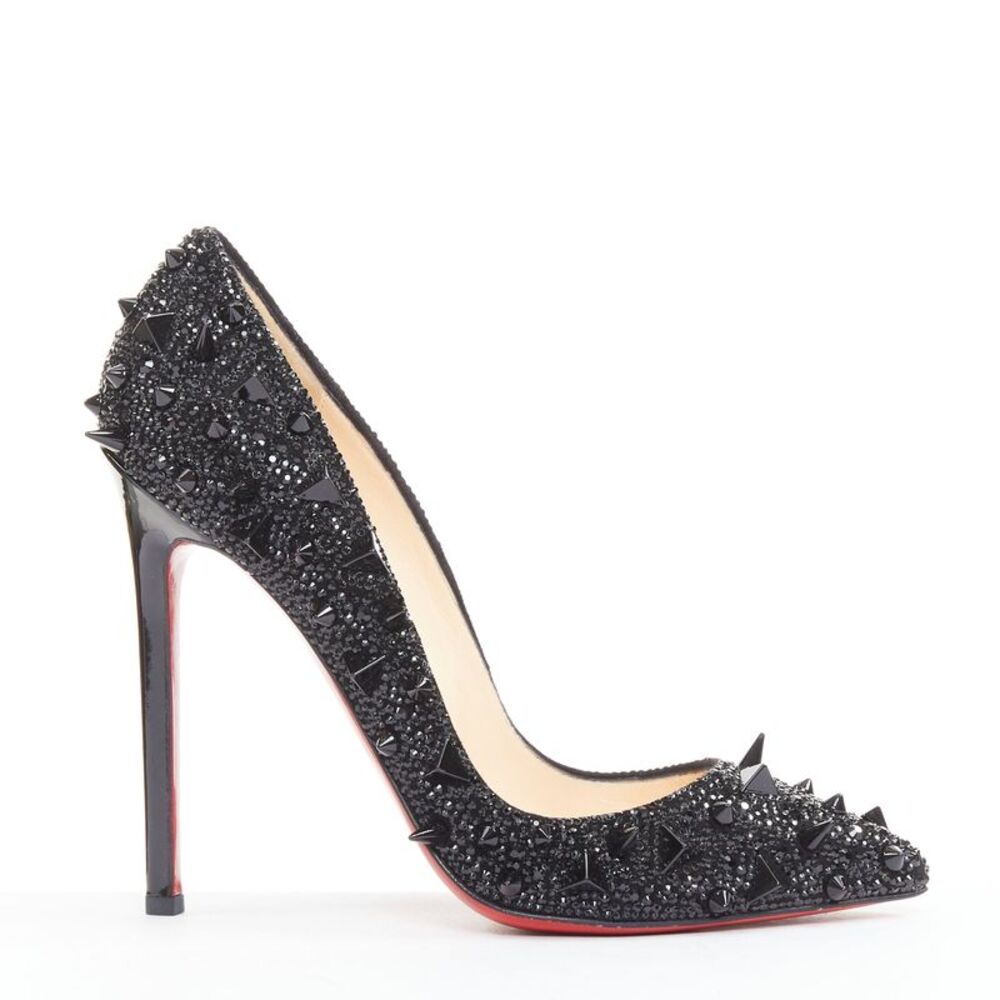 Christian Louboutin Crystal Spike Pumps